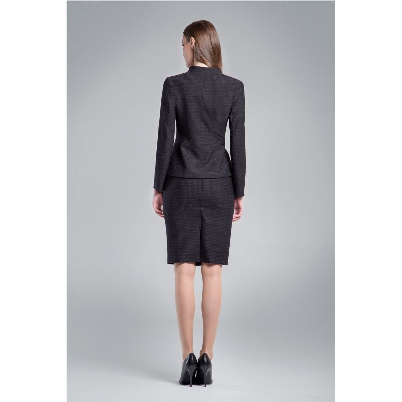 Hampstead Jacquard Jersey Tailored Pencil Skirt image