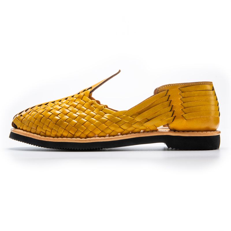 Hand Crafted Explorer Loafer In Yellow image