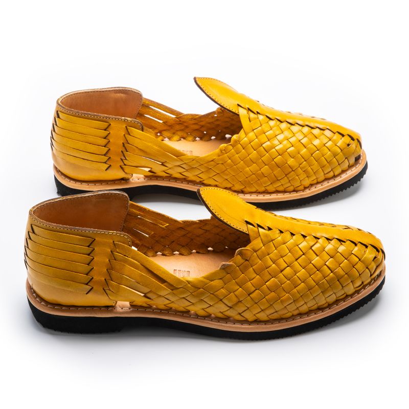 Hand Crafted Explorer Loafer In Yellow image