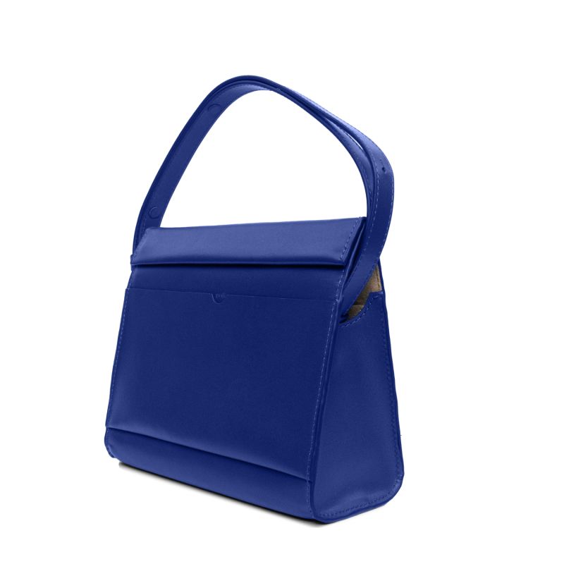 Handmade Adjustable Mini Shoulder Bag - Cobalt Blue image