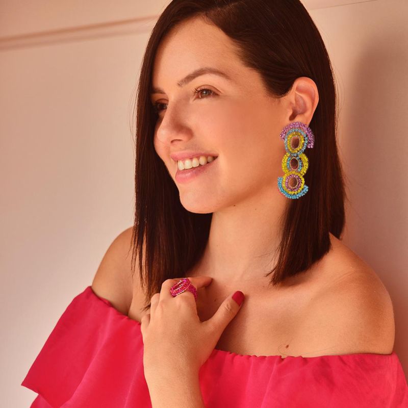 Candy Color Harriet Handmade Earrings image