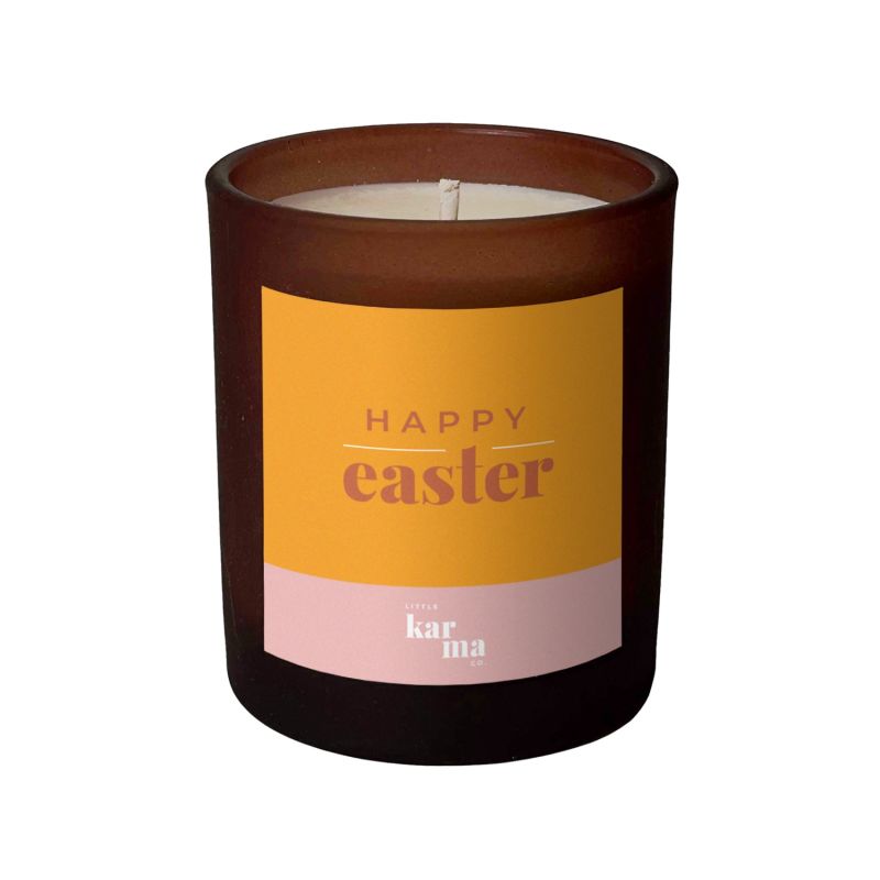 Happy Easter Candle - Bergamot & Rose Geranium Refillable Large image