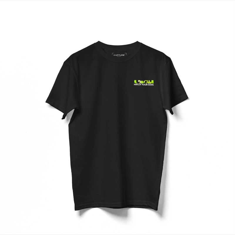 Hatch Your Soul Printed Tee - Black image