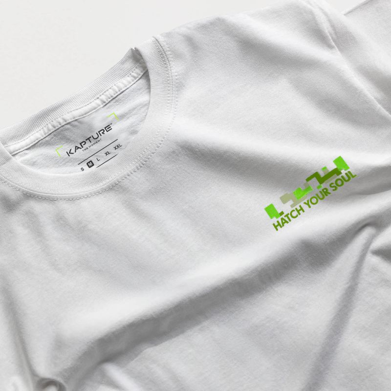 Hatch Your Soul Printed Tee - White image