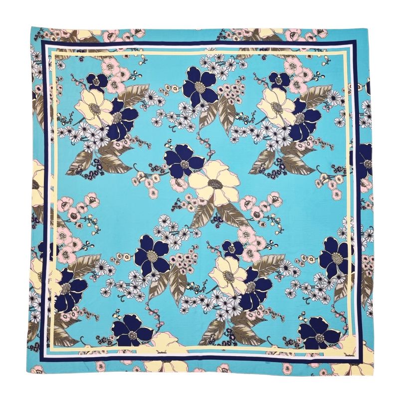 Hattie Headscarf - Aqua image