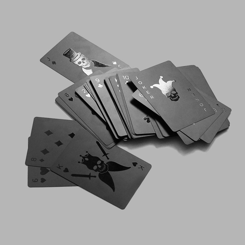 Blvck Playing Cards - Black image