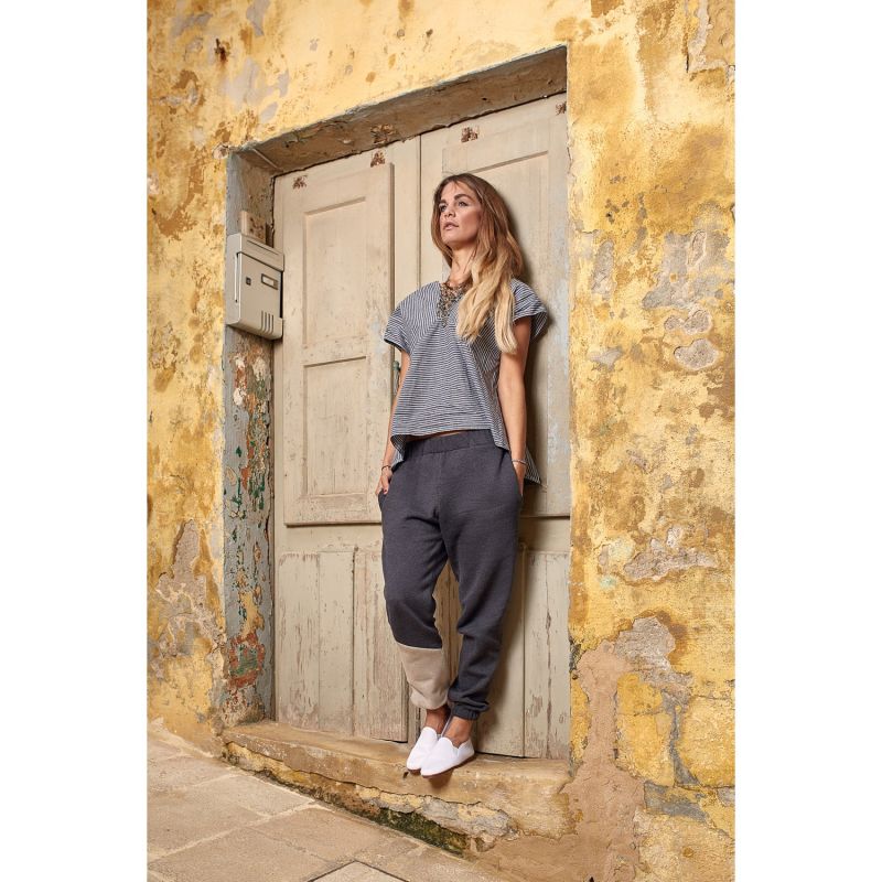 Jupiter Jogger Trousers Grey In Organic Fleece image