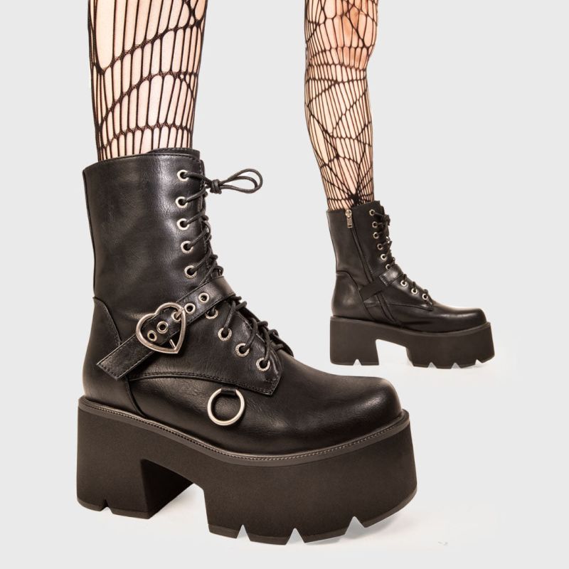 Heartless Chunky Platform Boots image