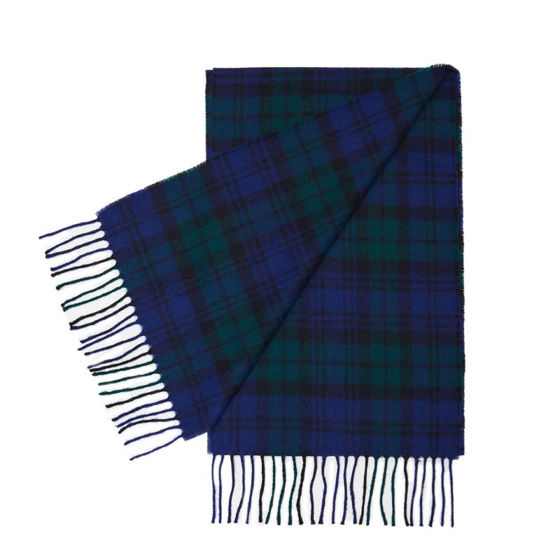 Hegarty Tartan Lambswool Scarf Mens image