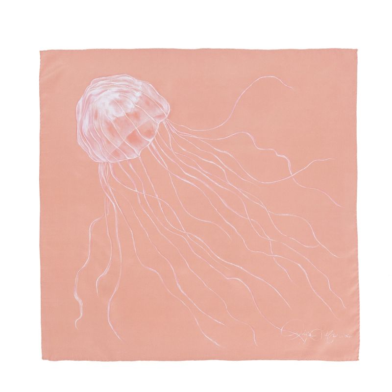 Hell's Fire Anemone Pocket Square image