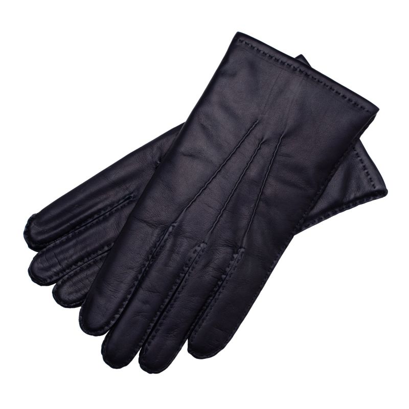 Treviso Hand Sewn Men's Gloves In Navy Blue image