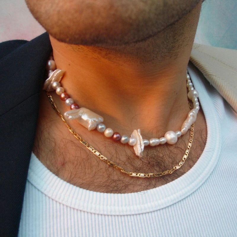 Hermes pearl necklace cheap