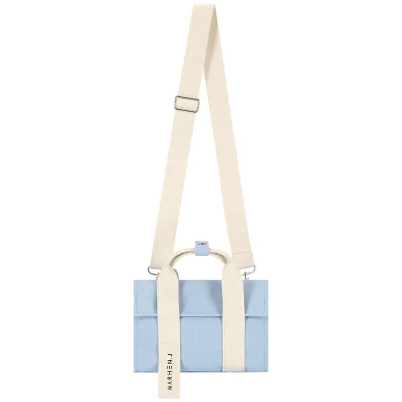 Canvas Shoulder Bag - Roy Nano - Sky Blue image