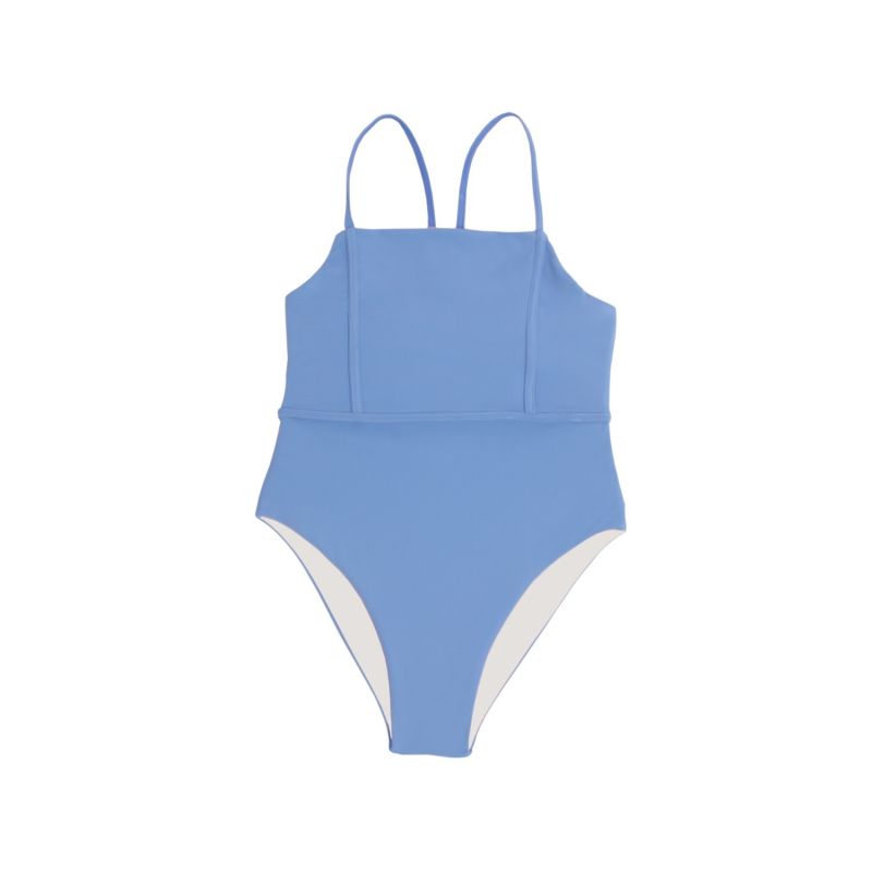 Byron Bay One-Piece Swimsuit In Baby Blue Ocean Spray image