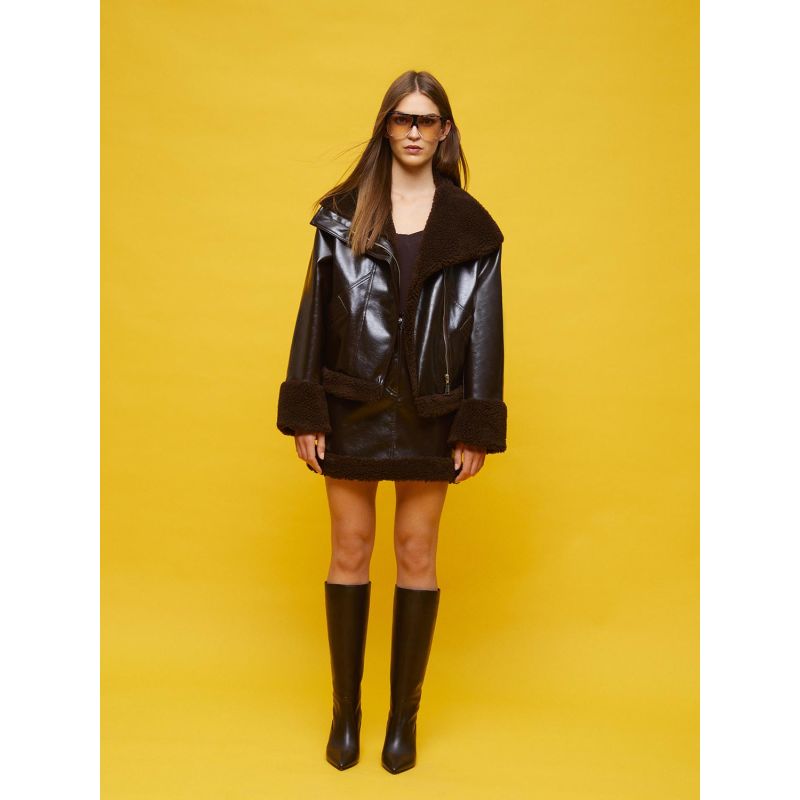 Pleather Jacket image