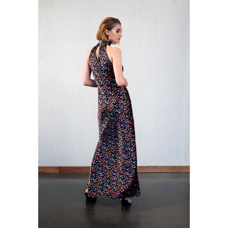 High Neck Maxi Dress / "Aurora" image