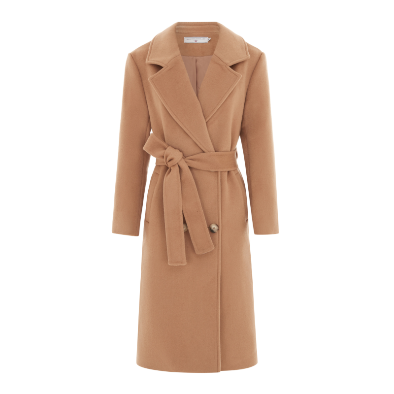 Highgrove Cashmere Coat Tan image