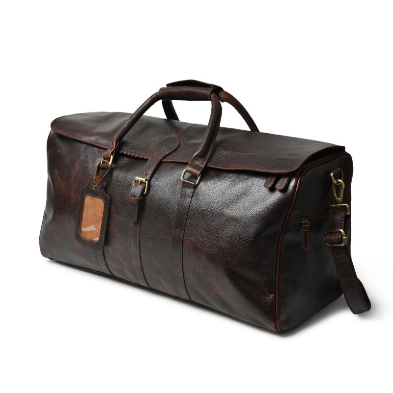 The Bonham Weekend Bag- Full Grain Leather Duffel Bag image