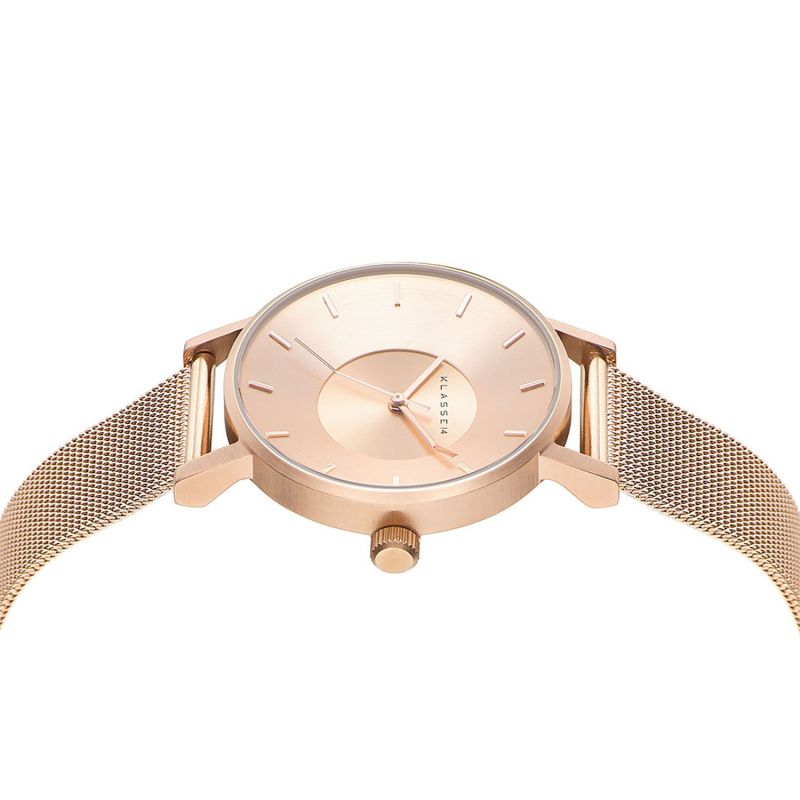 Volare Rose Gold With Mesh Band 36Mm image