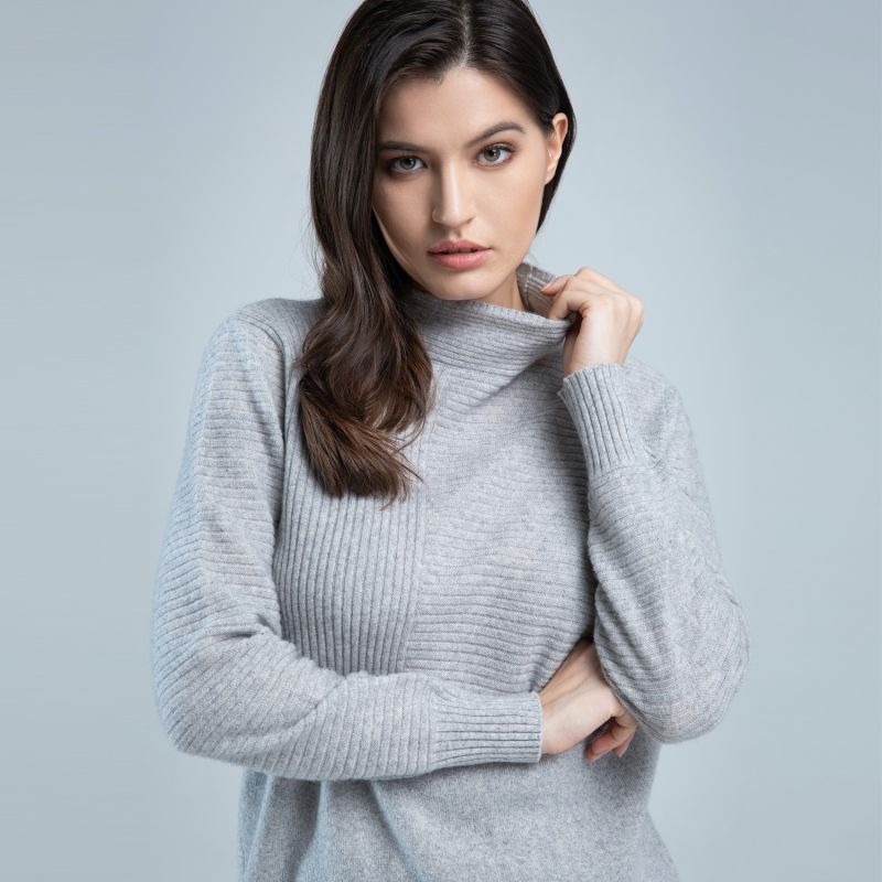 Knitted Turtleneck Cashmere Jumper image