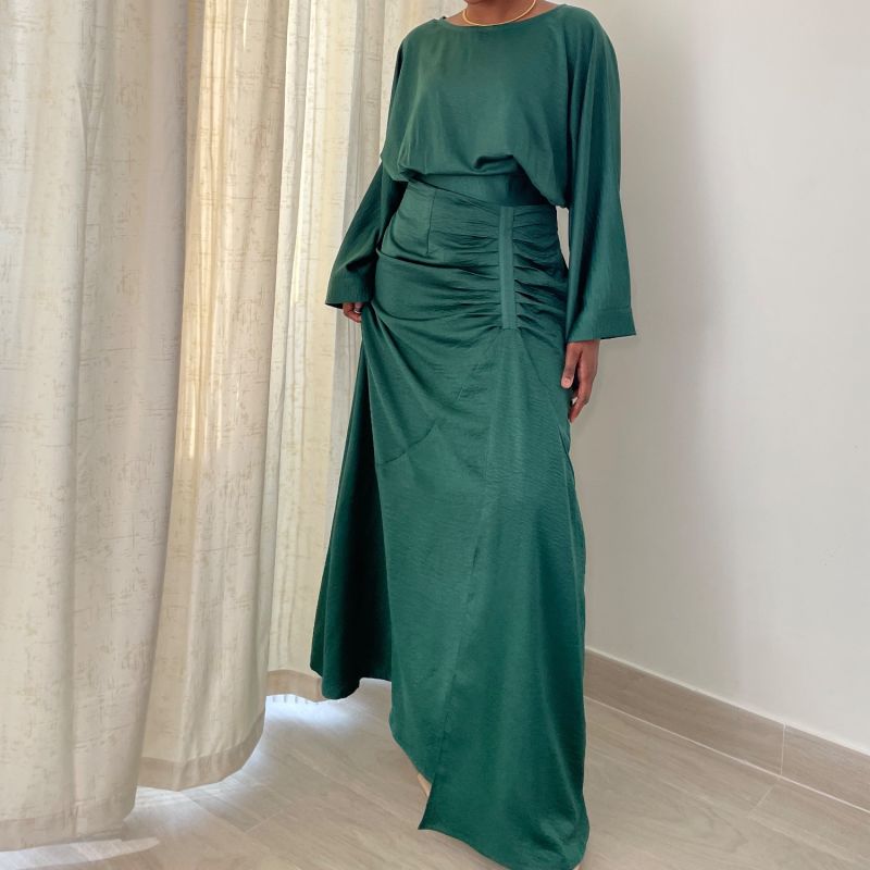 Honey Maxi Dress - Emerald image