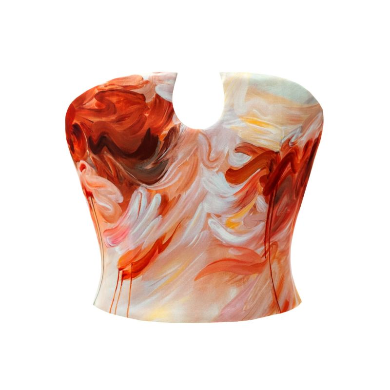 Honey Peach Sunset Corset image