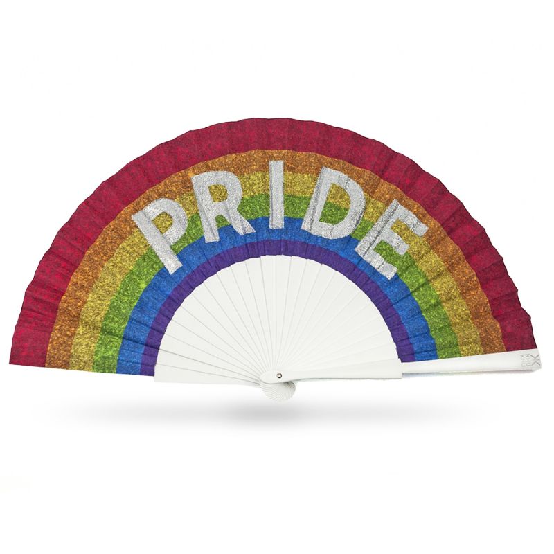 Pride Sparkler Hand Fan image