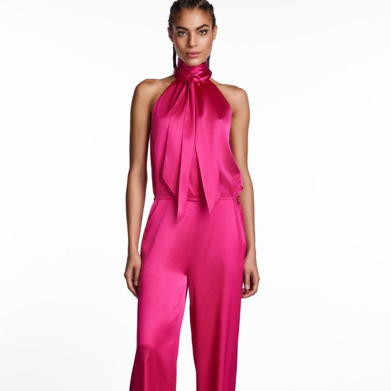 Hot Pink Jump Suit image