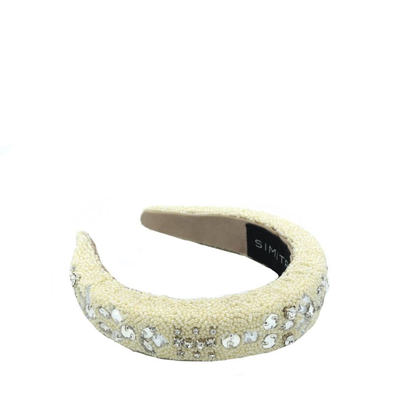 White Pearlesque Headband image