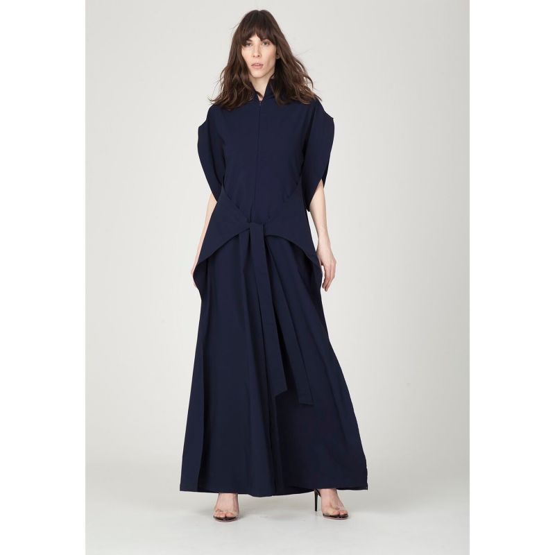 Monosuit Jumpsuit Lea With Pants- Skirt Navy - Blue image