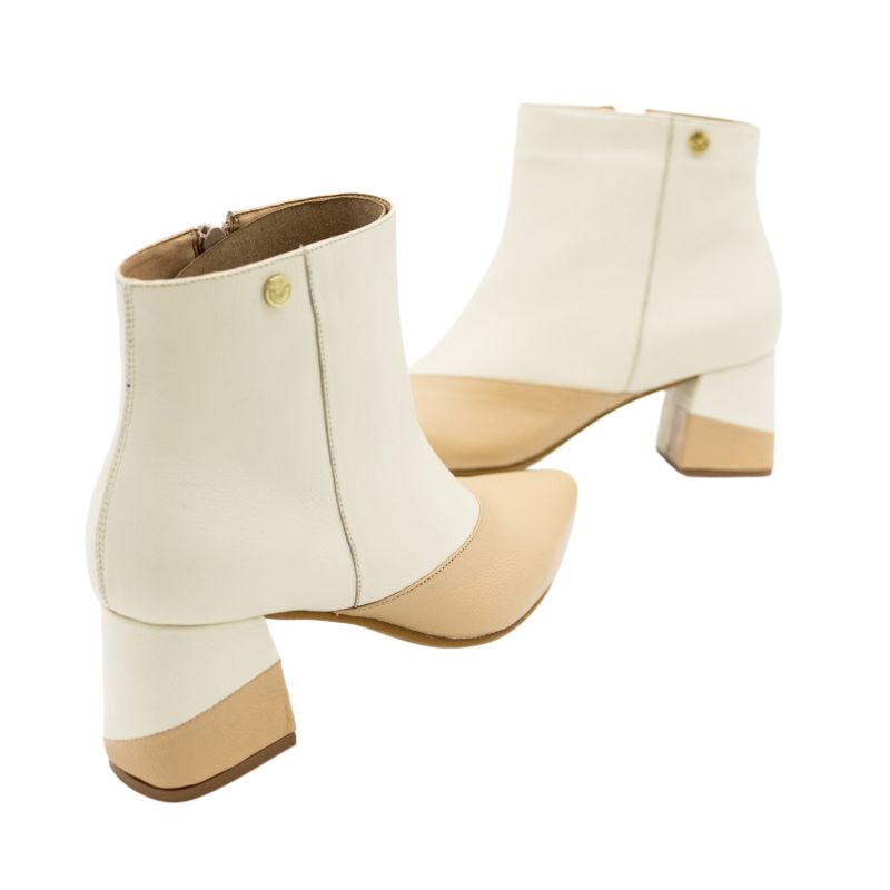 Katio Bootie Tan Arequipe And Ivory Leather image