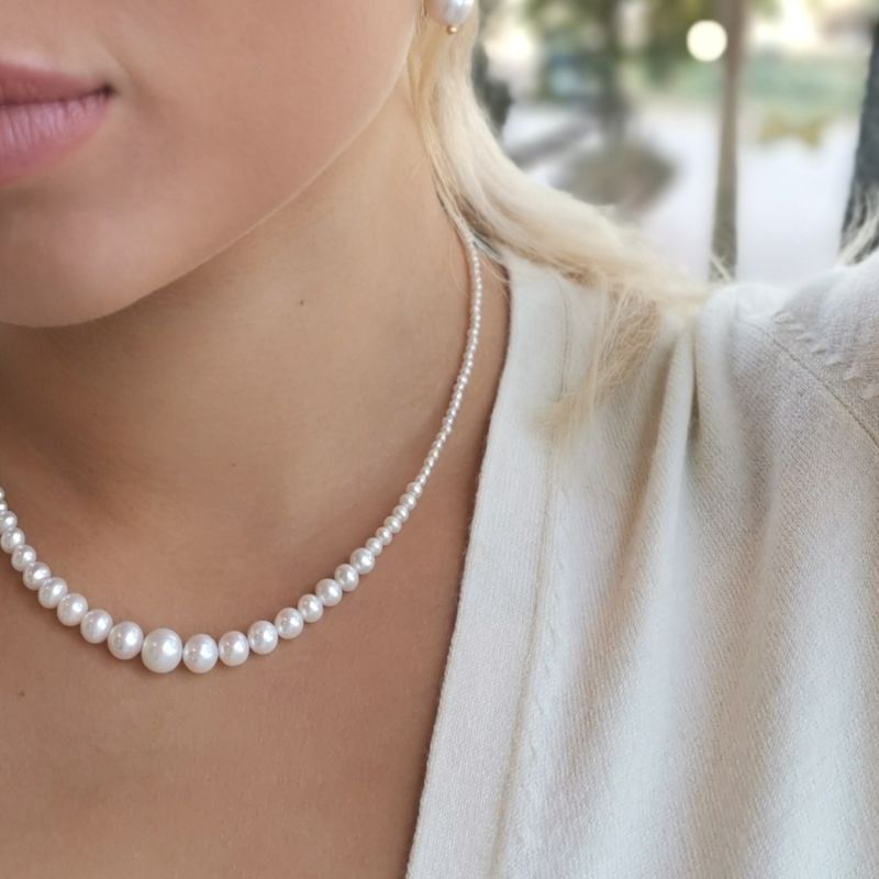 Mia Classic Pearl Necklace image