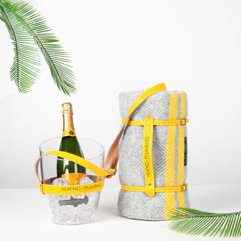 "Keep Your Cool" Champagne Bucket - Yellow image