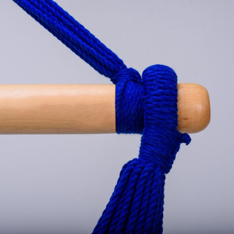 Cobalt Blue Cotton Hammock Swing image