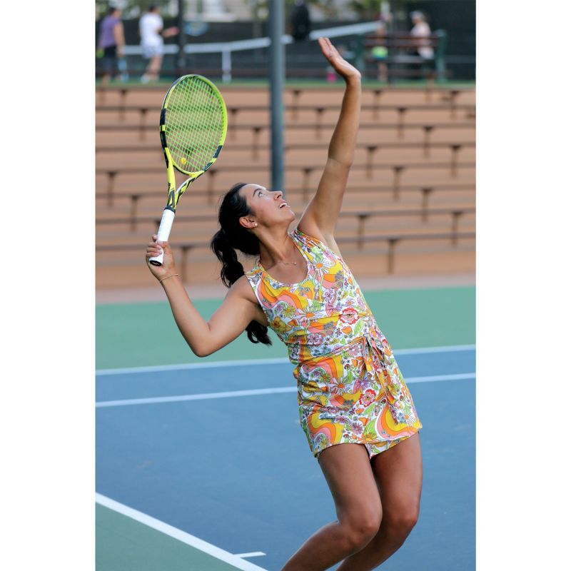 Melty Racquet Recycled Tennis Dress image