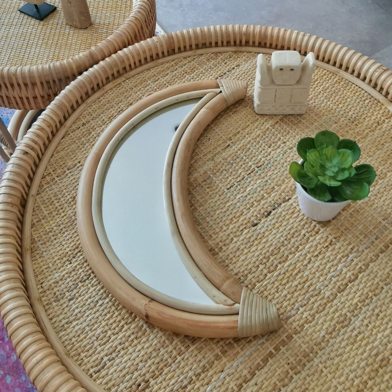 Luna Rattan Mirror image