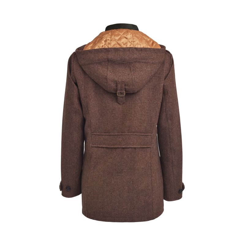 The Field Coat - Brown Tweed image