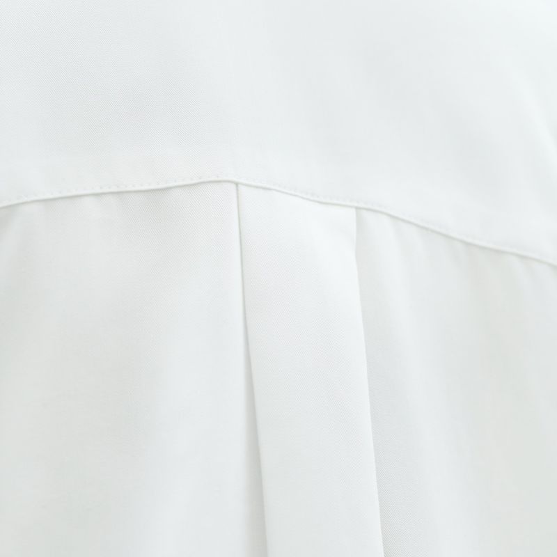 Cap Ferret Tencel Long Sleeves Shirt In Porcelain White image