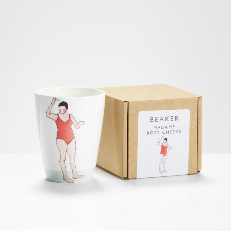 Swimmer Collection Set Of 6 Beakers image