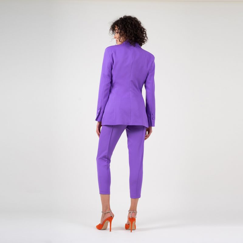 Pastel Purple Slim Fit Suit BLUZAT Wolf & Badger