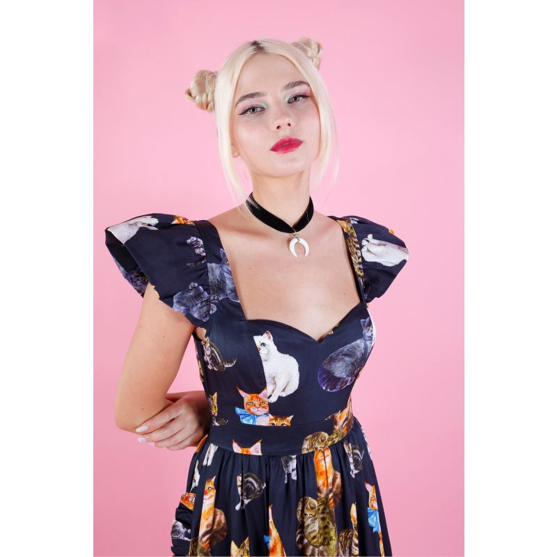 Black Cattitude Fairy Tale Dress image