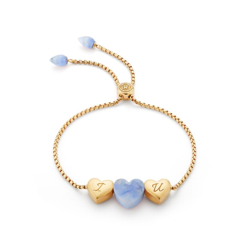 Luv Me Blue Howlite Bracelet image