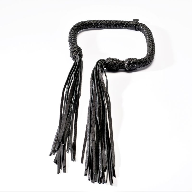 Long Leather Necklace Tatum image