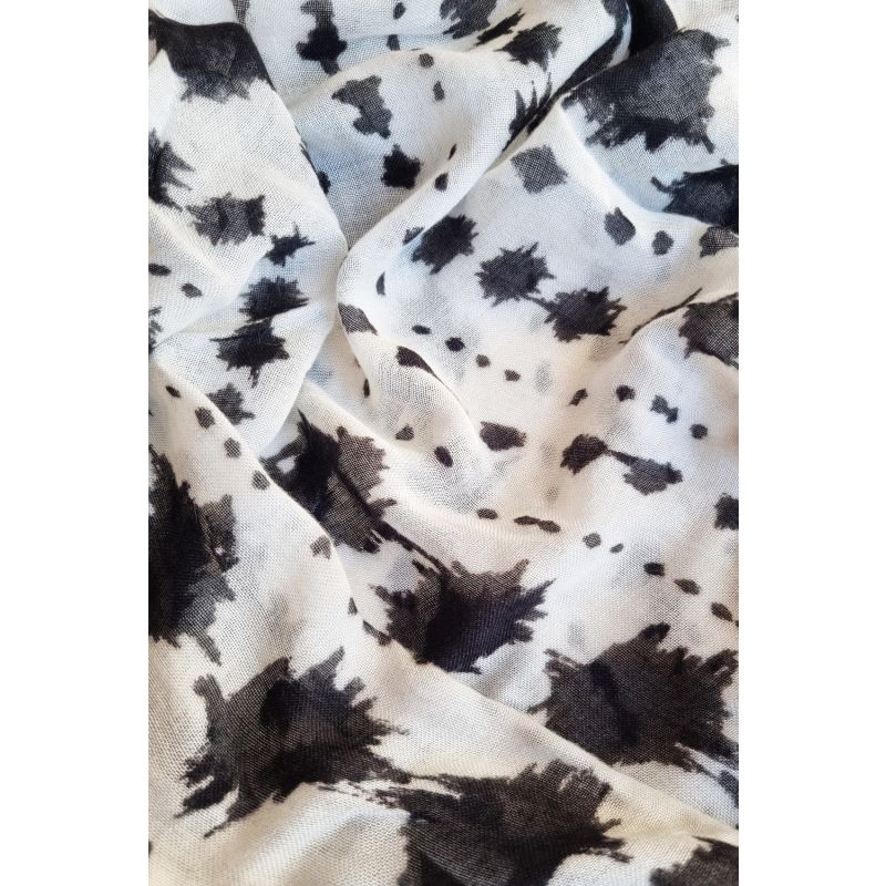 Tokyo Bamboo Dual Sarong & Scarf - Monochrome image