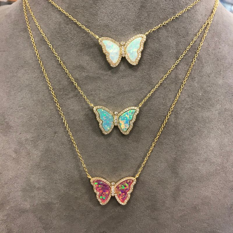 Opal Butterfly Pink image