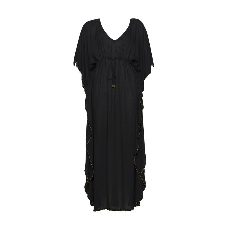 The Athena Maxi Kaftan Black image