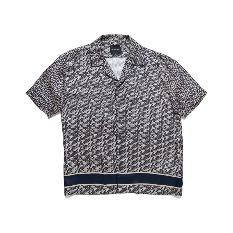 INIMIGO Monogram Silk Button Shirt – Inimigo Clothing