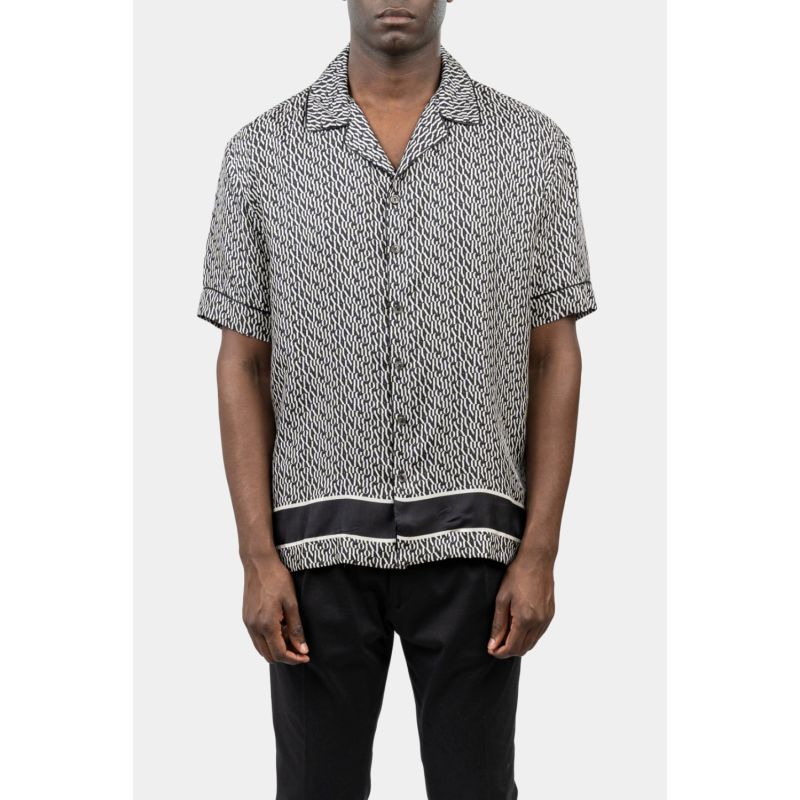 INIMIGO Monogram Silk Button Shirt – Inimigo Clothing