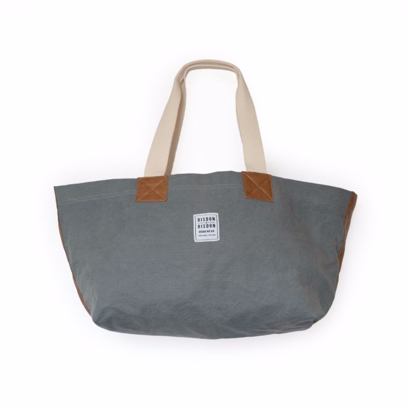 Heritage Grey Canvas & Leather Bag image