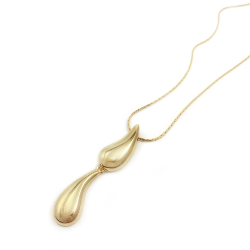 Waterway Pendant - Double - Gold image